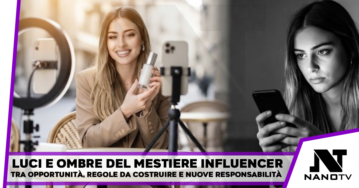 Luci e ombre del mestiere influencer: tra opportunità, regole da costruire e nuove responsabilità