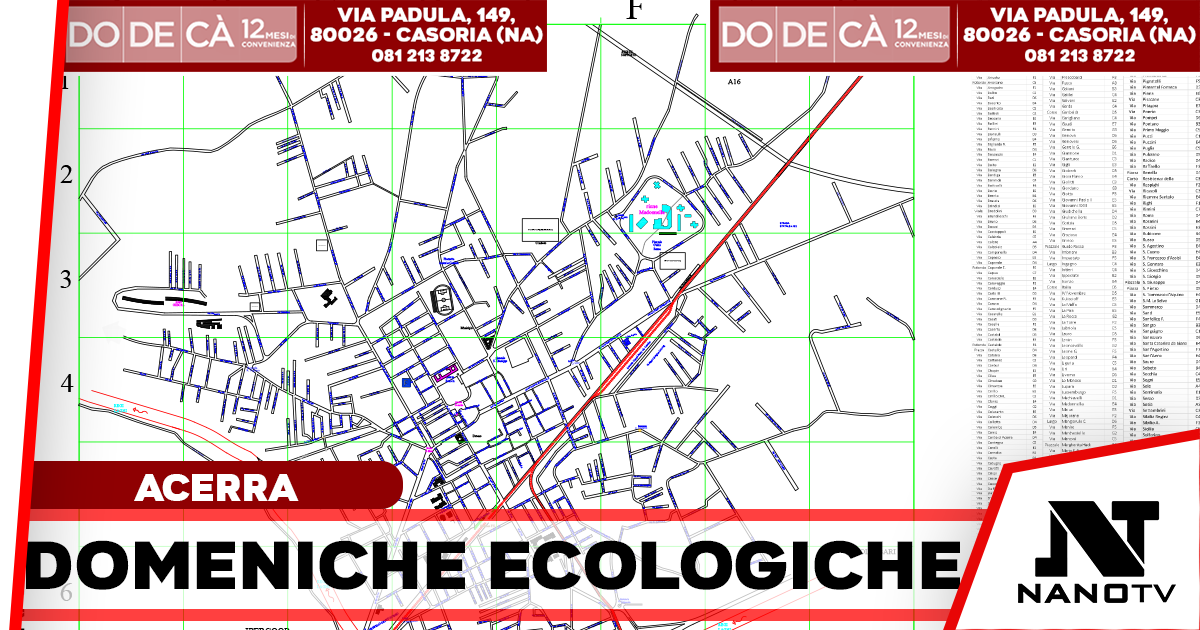 Acerra blindata contro lo smog: ad agosto e settembre scattano le “domeniche green” con una maxi isola pedonale