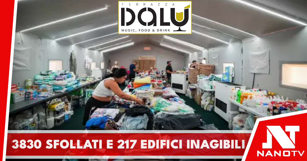 Campi Flegrei, 3.830 sfollati e 217 edifici inagibili