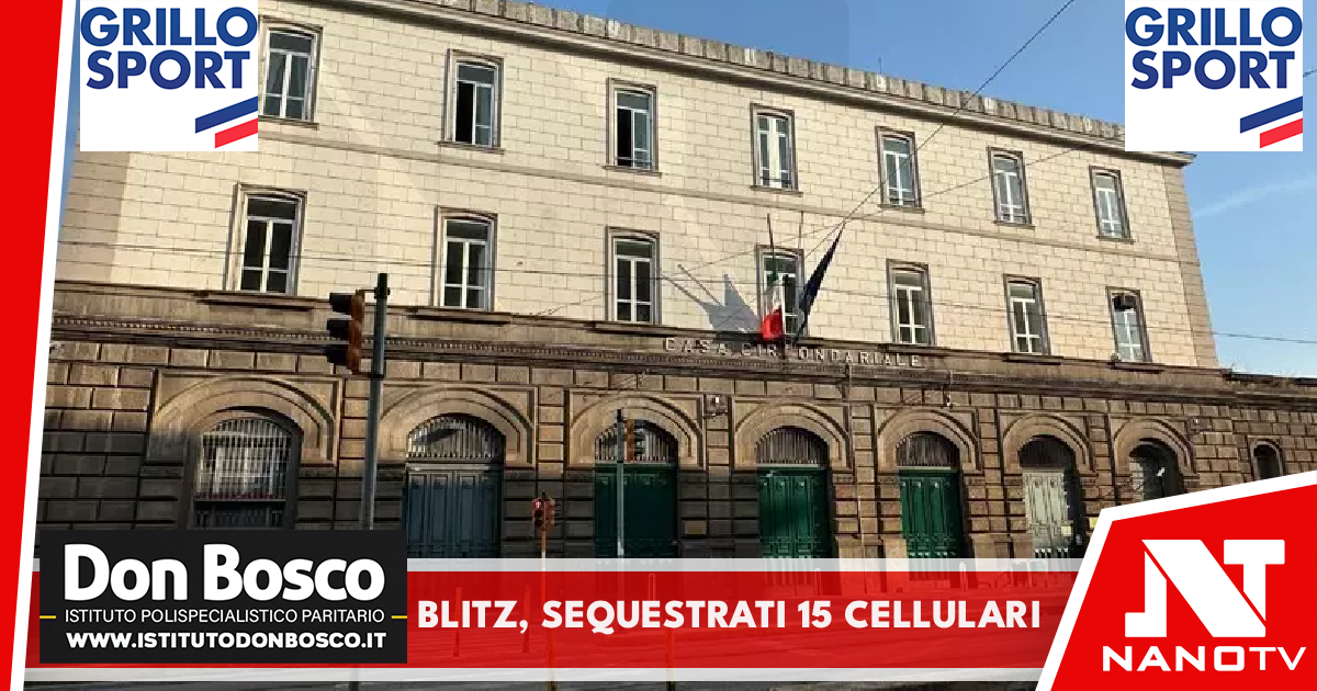 Blitz della Penitenziaria nel carcere di Poggioreale, sequestrati 15 cellulari