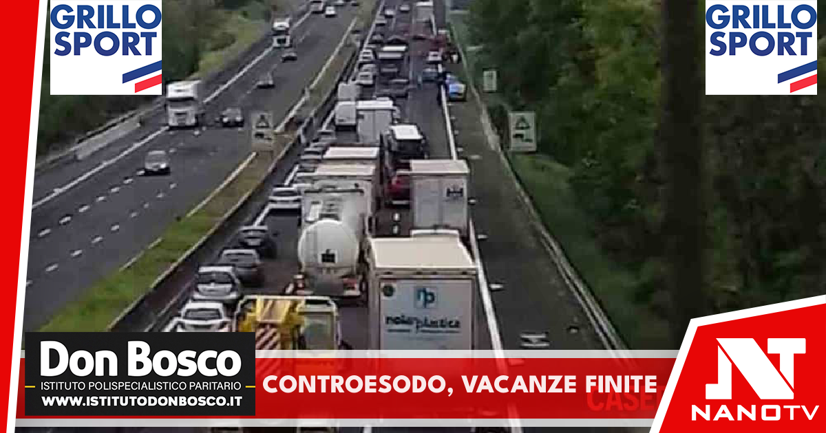 Controesodo, vacanze finite: previsti 25 milioni di spostamenti
