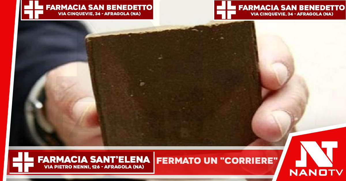 Fermato in autostrada un ‘corriere’ della droga con 18 kg di hashish