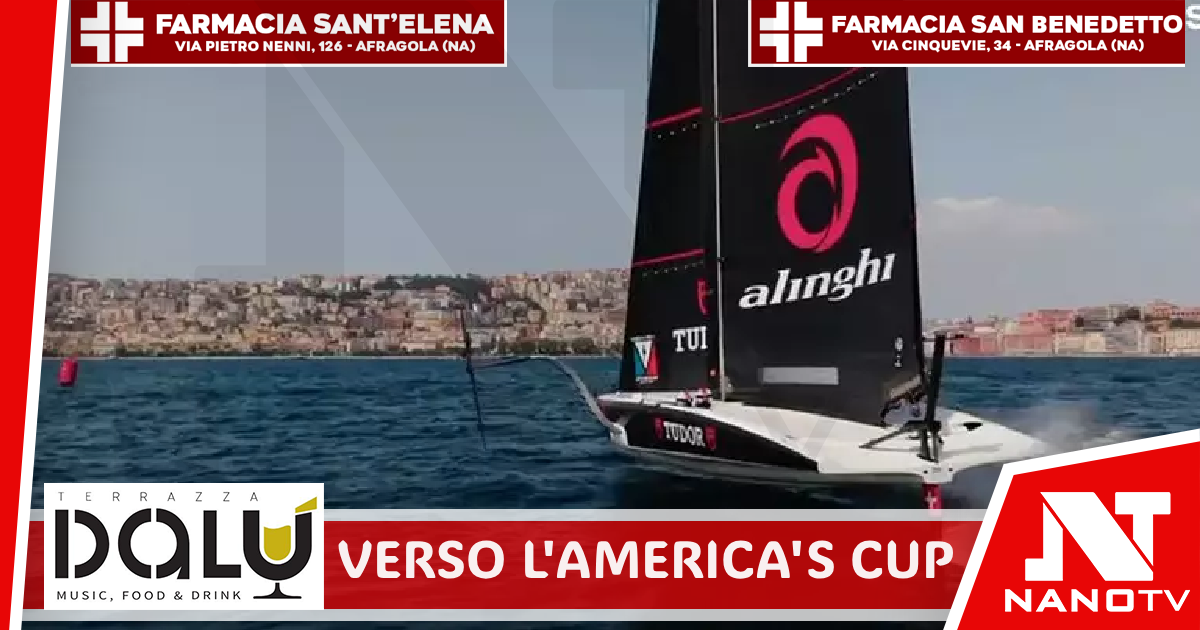 Verso l’America’s Cup, Napoli scalda i motori e Alinghi scende in acqua