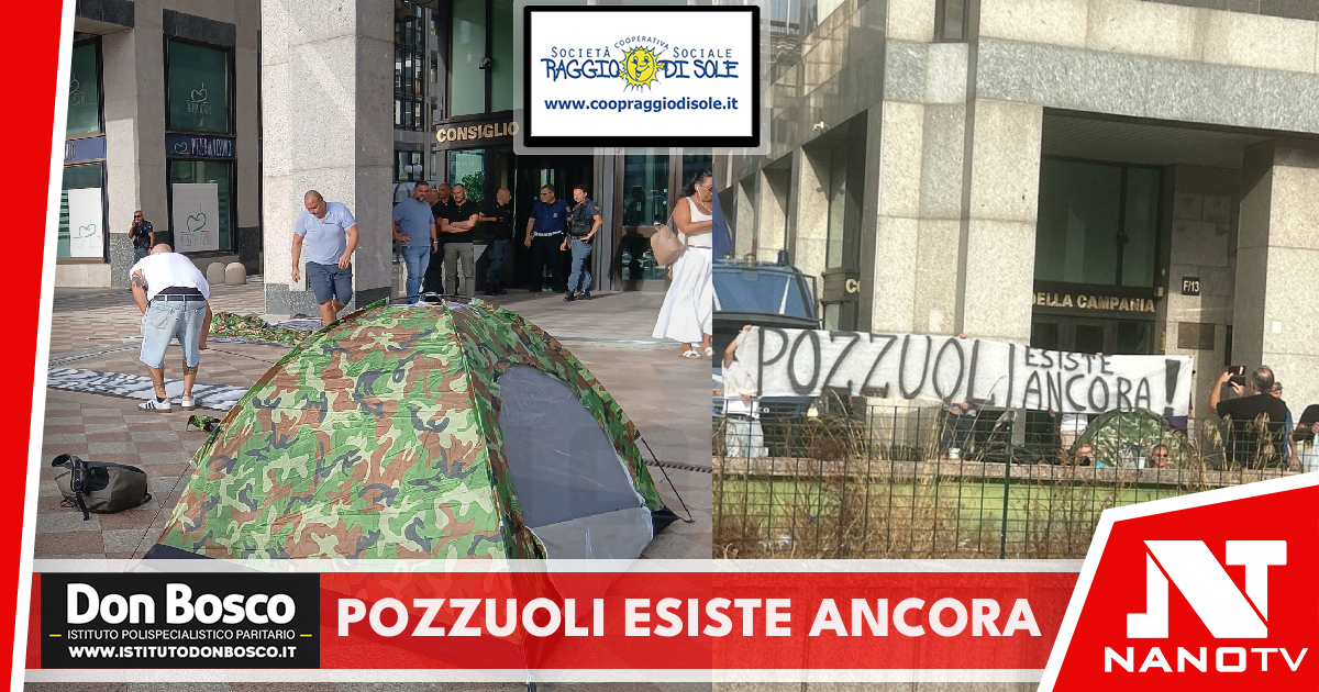 # POZZUOLI ESISTE ANCORA SOTTO IL CONSIGLIO REGIONALE: «OGGI LA REGIONE DIA RISPOSTE CONCRETE AI CAMPI FLEGREI»
