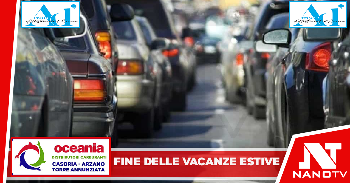 Fine delle vacanze estive: attesi 24 milioni di spostamenti sulle strade italiane