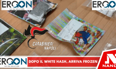 Melito: dopo il white hash arriva il “frozen”, hashish ad altissimo contenuto di THC venduto fino a 80 euro al grammo. Carabinieri arrestano pusher