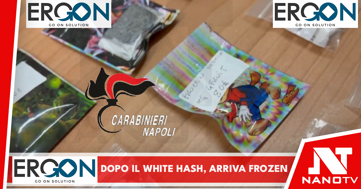 Melito: dopo il white hash arriva il “frozen”, hashish ad altissimo contenuto di THC venduto fino a 80 euro al grammo. Carabinieri arrestano pusher