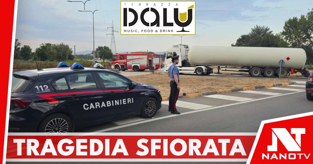 Acerra: i carabinieri sono intervenuti per il ribaltamento di un’autoarticolato adibito al trasporto di GPL.