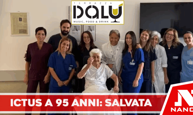 Grave ictus a 95 anni, operata e salvata all’ospedale Moscati di Avellino