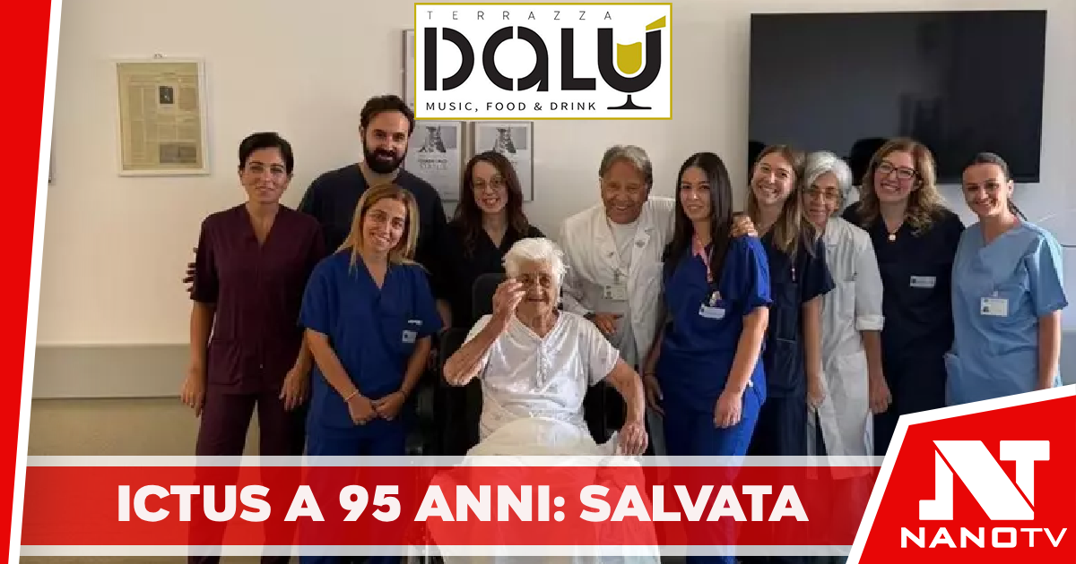 Grave ictus a 95 anni, operata e salvata all’ospedale Moscati di Avellino