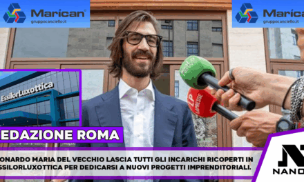 Leonardo Maria Del Vecchio lascia tutti gli incarichi in EssilorLuxottica