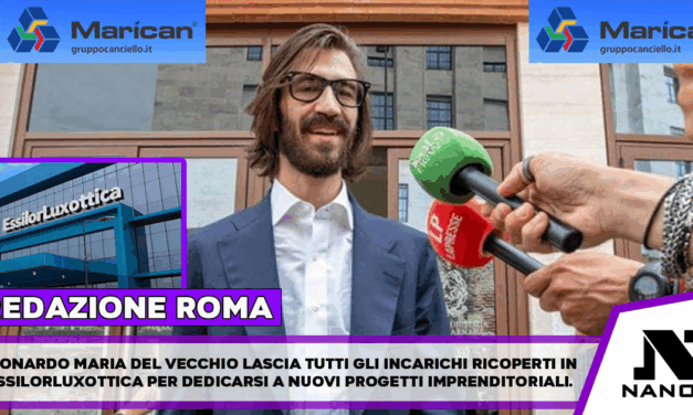 Leonardo Maria Del Vecchio lascia tutti gli incarichi in EssilorLuxottica