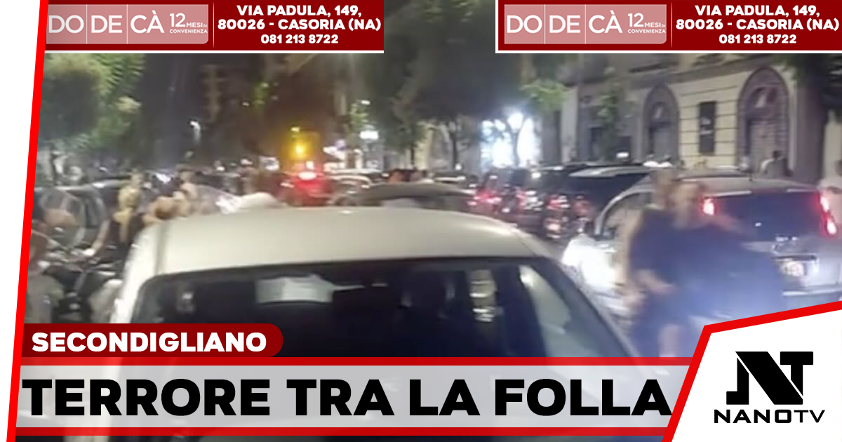 Panico alla Notte Bianca di Secondigliano: stesa tra la folla, ritrovati tre bossoli