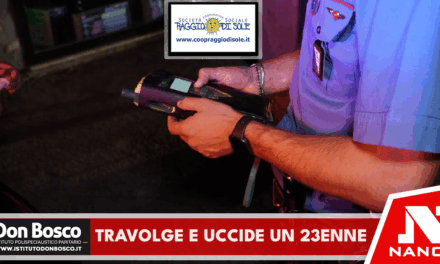 Travolge e uccide 23enne, arrestato nel canneto dopo la fuga. Positivo ad alcol e droga