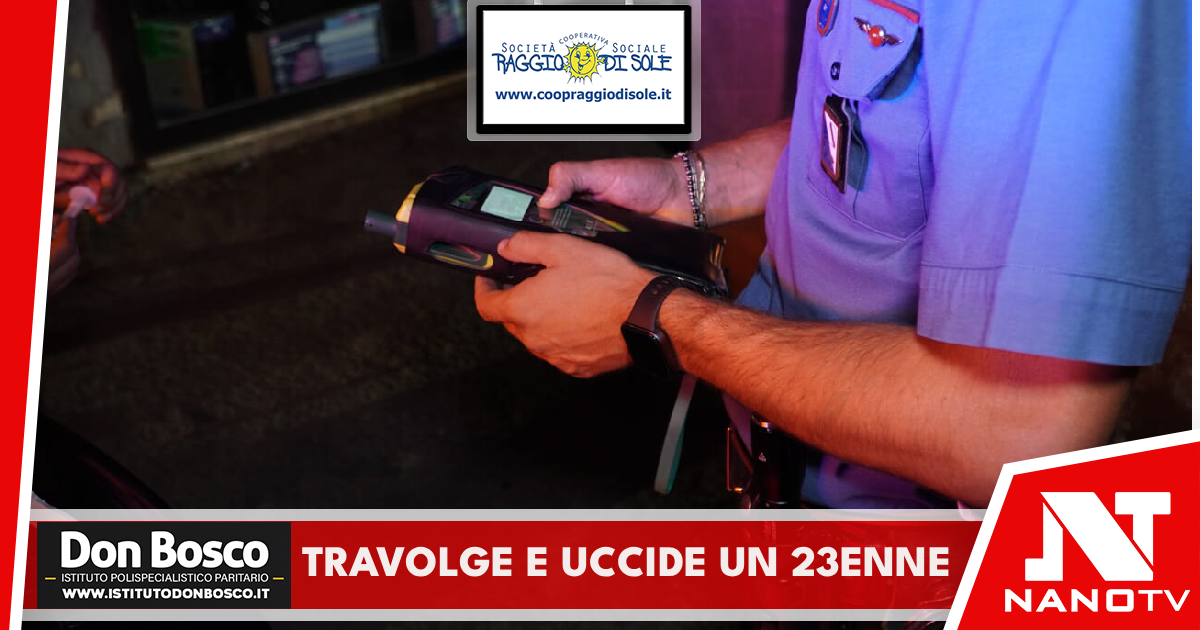 Travolge e uccide 23enne, arrestato nel canneto dopo la fuga. Positivo ad alcol e droga