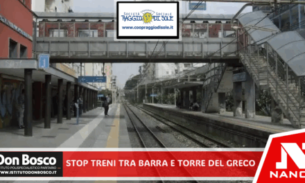 Eav, stop ai treni tra Barra e Torre del Greco: bus sostitutivi il 28 e 29 agosto
