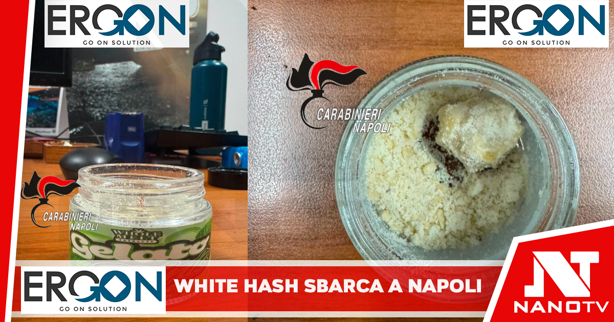 *Pozzuoli: Il white hash sbarca a Napoli ed è in mano a degli incensurati. Carabinieri arrestano 4 persone*
