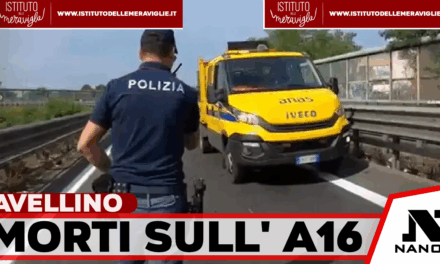Due morti in un tamponamento sull’A16 Napoli-Canosa