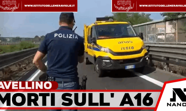 Due morti in un tamponamento sull’A16 Napoli-Canosa