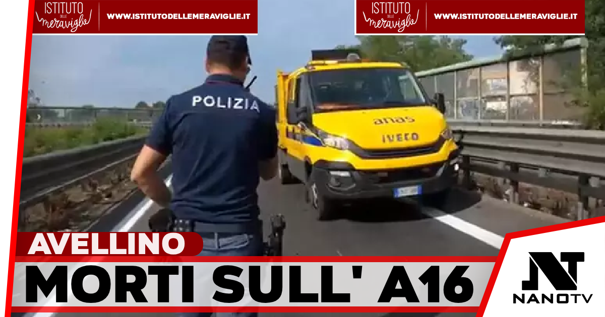Due morti in un tamponamento sull’A16 Napoli-Canosa