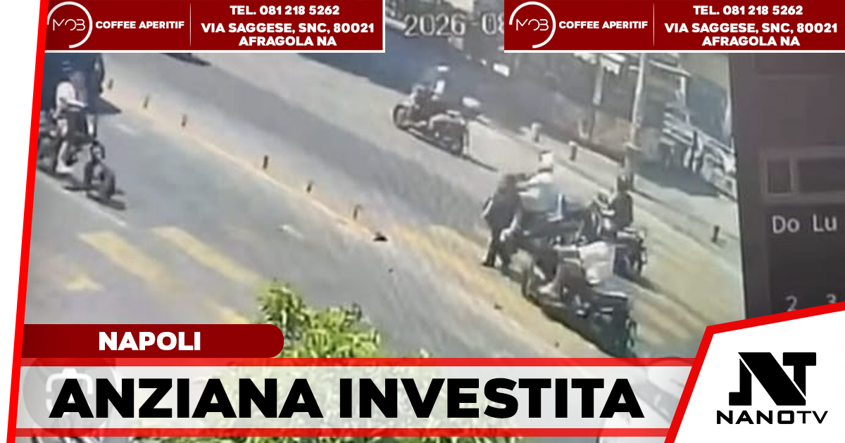 Investita sulle strisce in via Foria: 70enne grave al Cardarelli, ritirata la patente al centauro