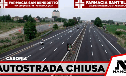 Lavori di pavimentazione sulla A1: annunciate chiusure notturne all’altezza di Casoria