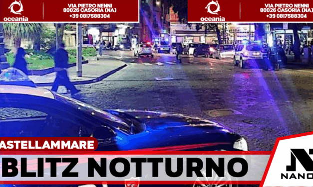 Castellammare, maxi-blitz anti-movida: 317 persone identificate, un 21enne denunciato per spaccio