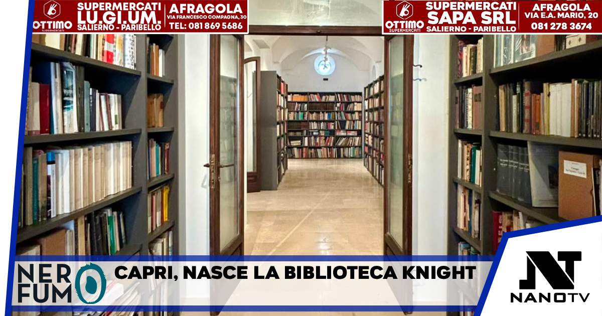 Capri: alla Certosa di San Giacomo nasce la Biblioteca Carlo Knight