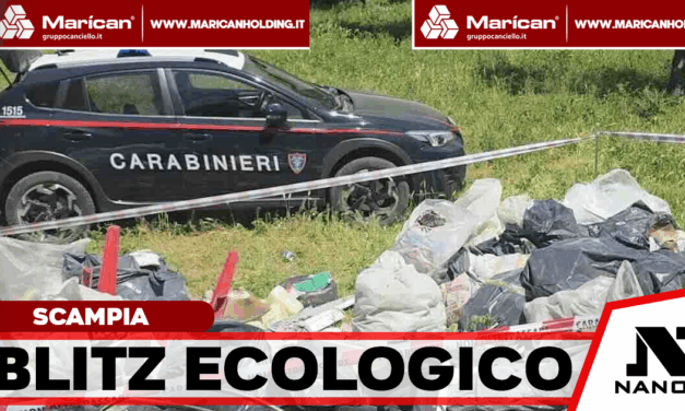Scampia, stoccaggio illecito di rifiuti speciali: blitz del NOE, sequestrata un’area di 800 metri quadri
