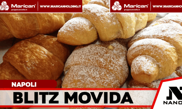 Blitz nella movida del Vomero: 250 kg di cibo sequestrati in una nota cornetteria e locali nei guai