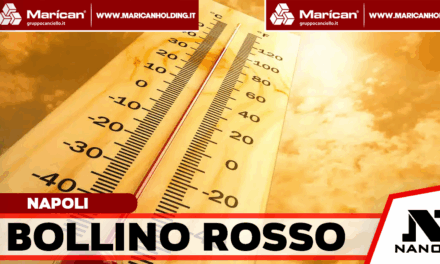 Ondata di calore da record in Campania: 48 gradi percepiti al suolo a Napoli Centrale e Afragola