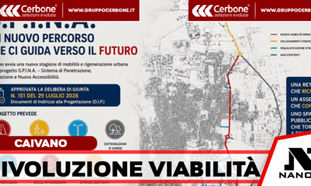Caivano ridisegna la mobilità: al via il progetto S.P.I.N.A. per ricucire la città