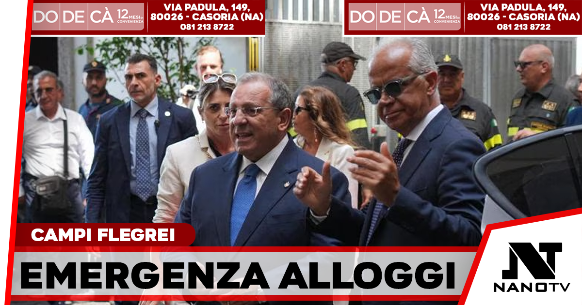 Emergenza Campi Flegrei, 100 milioni dal Governo e summit a Napoli con Piantedosi. Oggi l’assemblea dei cittadini a Pozzuoli