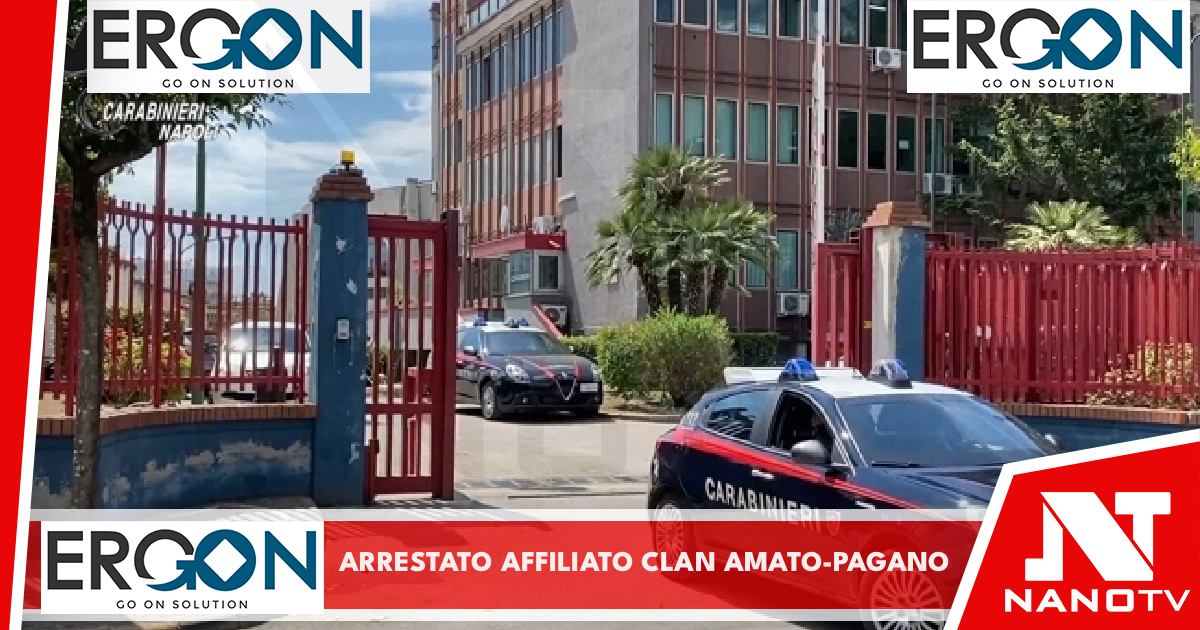 Napoli, arrestato presunto affiliato al clan Amato-Pagano