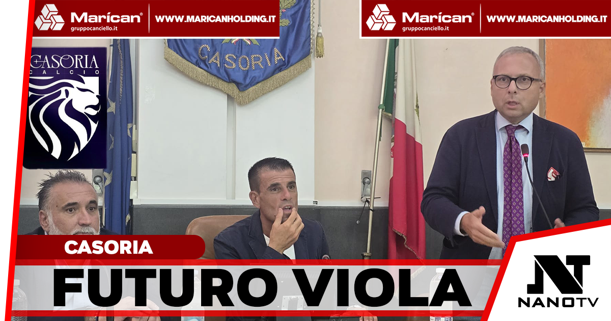 Casoria, presentato il nuovo progetto del Casoria Calcio: si riparte dall’Eccellenza con uno sguardo al futuro