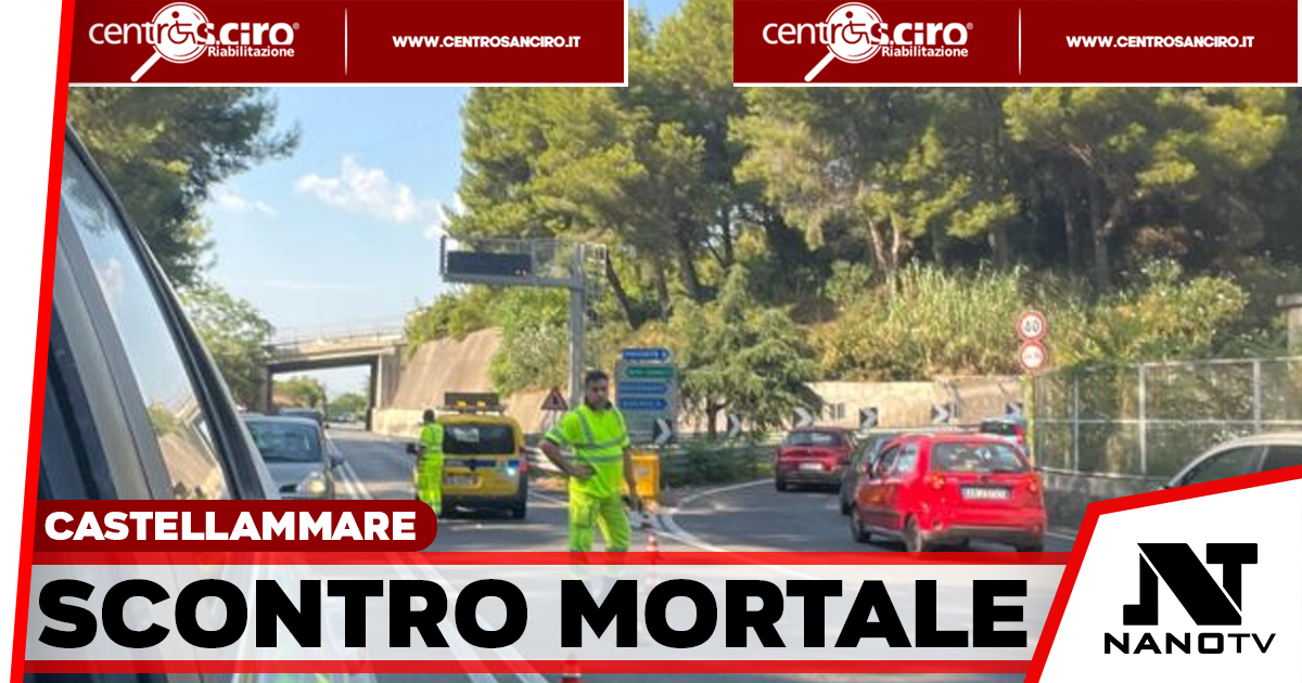 Castellammare, van contromano sulla Statale 145: muore il commercialista Ciro Sannino. Indagato l’autista