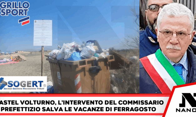 Castel Volturno, vacanze salve dopo la crisi raccolta rifiuti. Immediato l’intervento del Commissario Prefettizio Fernando Mone
