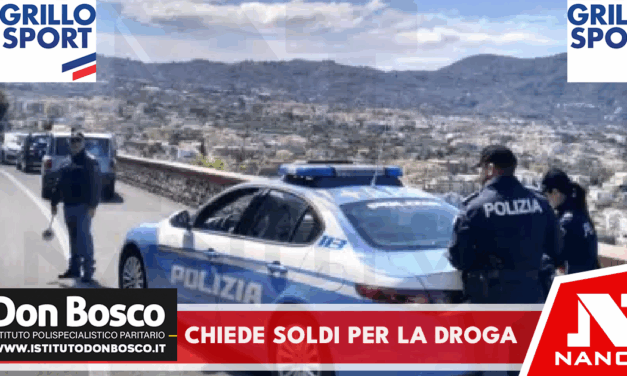 Piano di Sorrento: chiede soldi per la droga e aggredisce madre e fratello, 20enne arrestato
