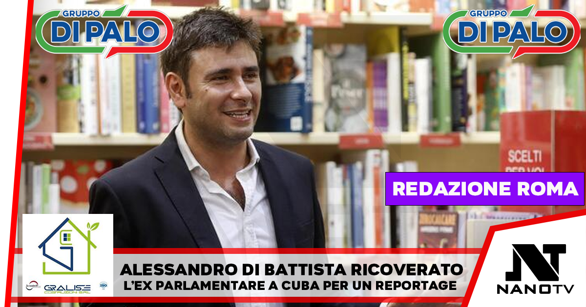 Alessandro Di Battista in ospedale all’Avana: e’ a Cuba per realizzare un reportage