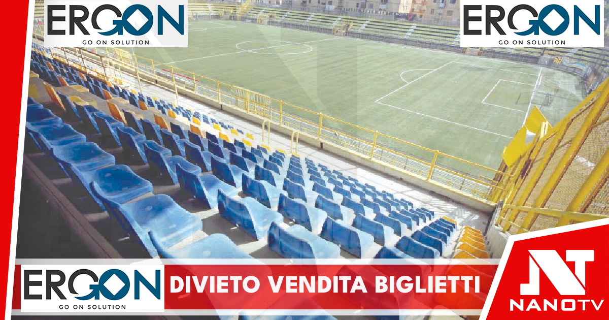 il Prefetto di Napoli, Michele di Bari, ha disposto, per l’incontro di calcio ” Juve Stabia – Pisa”, : divieto di vendita dei biglietti ai residenti nella provincia di Pisa.