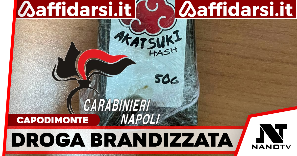 Napoli Capodimonte, droga brandizzata e “alla moda”: arrestato pusher incensurato di 32 anni