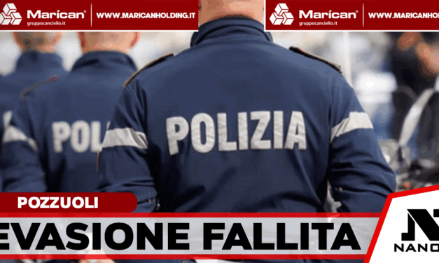 Pozzuoli: evade dai domiciliari, arrestato dalla Polizia di Stato