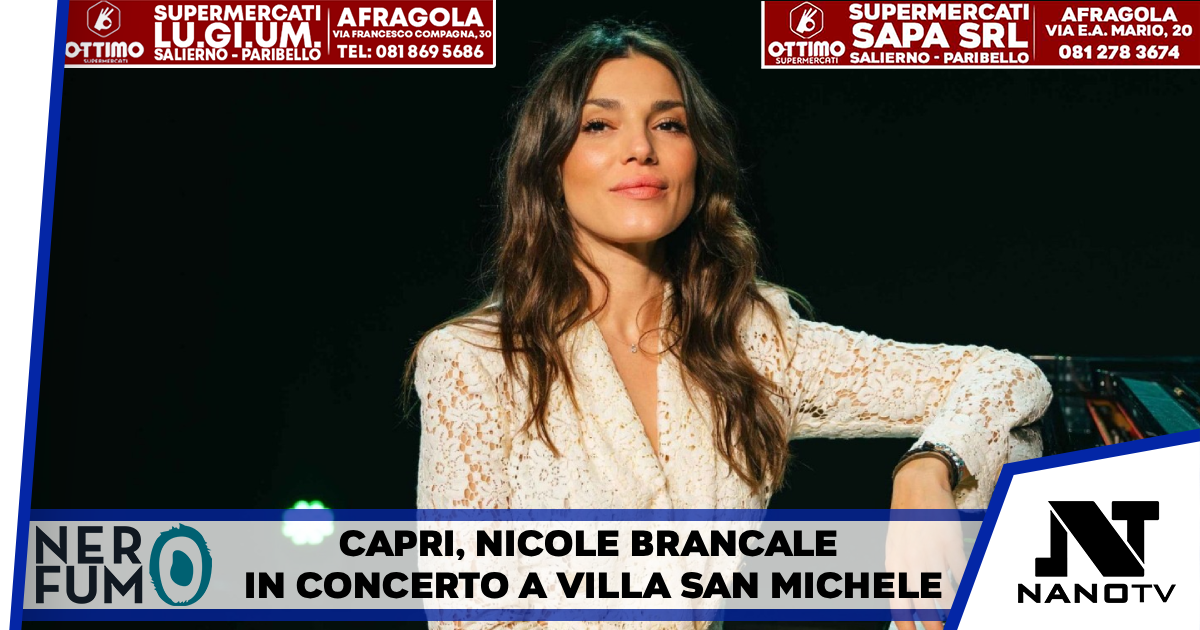 Nicole Brancale in concerto a Villa San Michele