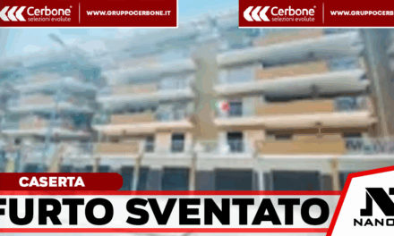 Santa Maria Capua Vetere: ladri sorpresi in condominio, messi in fuga da un residente