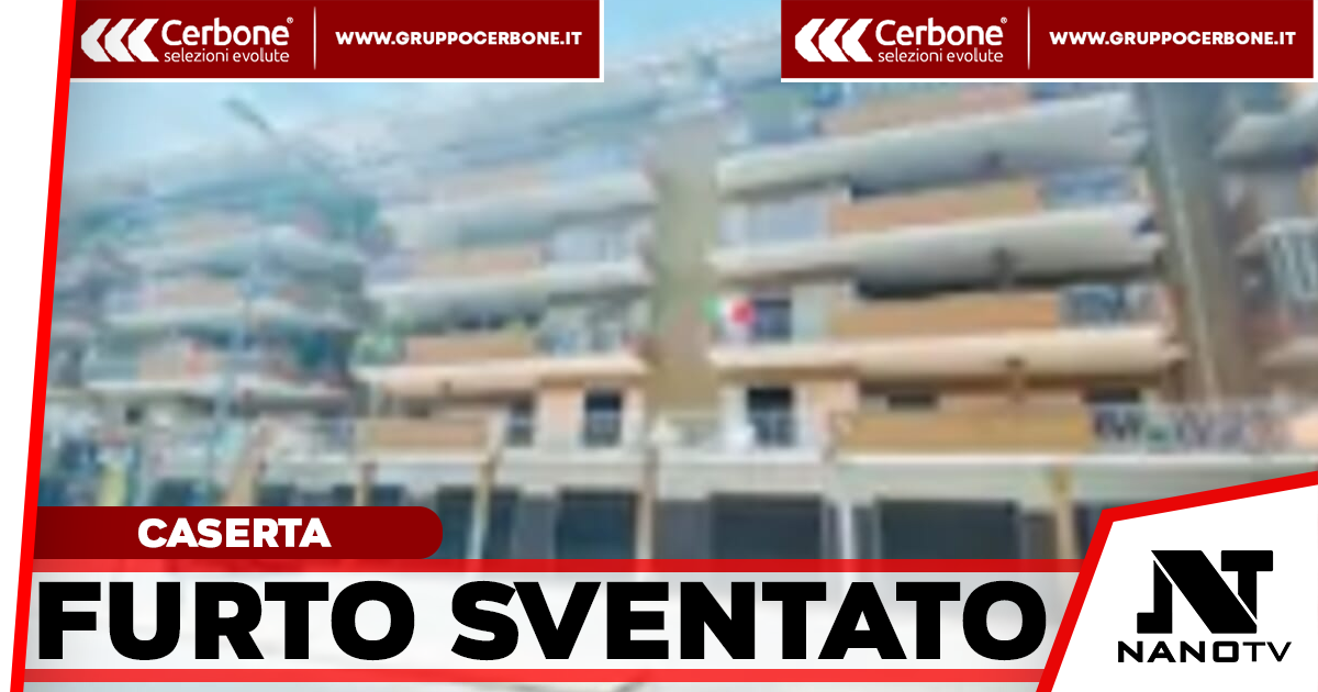 Santa Maria Capua Vetere: ladri sorpresi in condominio, messi in fuga da un residente