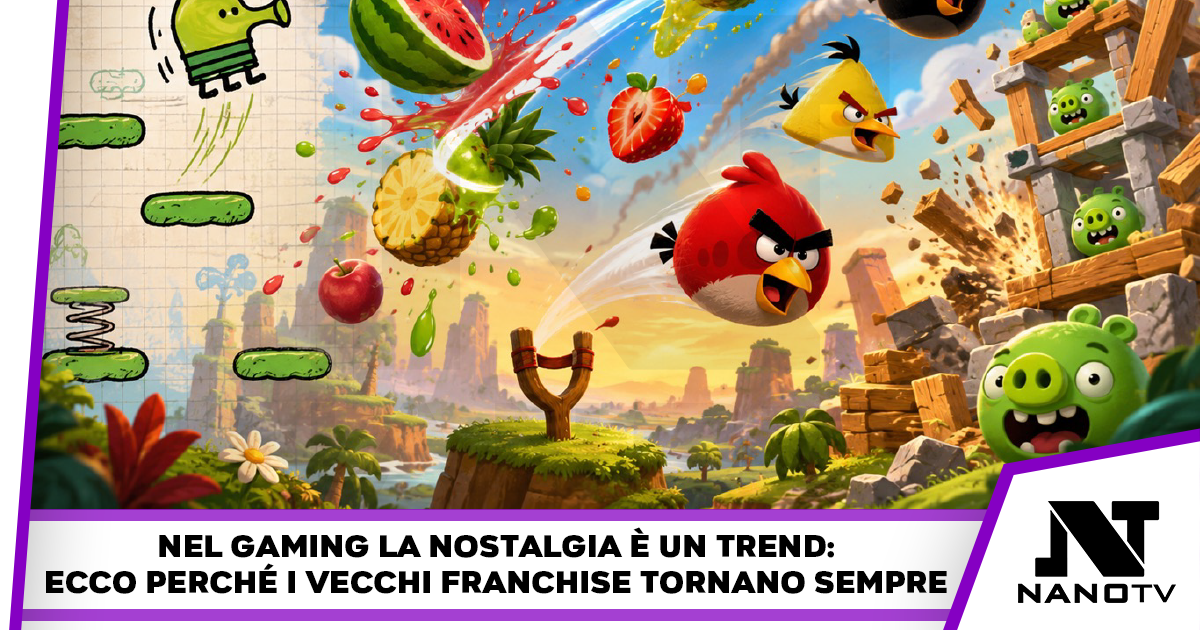 Nel gaming la nostalgia è un trend: ecco perché i vecchi franchise tornano sempre