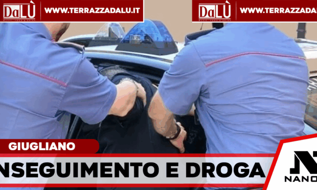 Fuga in scooter tra le curve di Pozzuoli con cocaina e hashish: arrestati due giovani di Giugliano