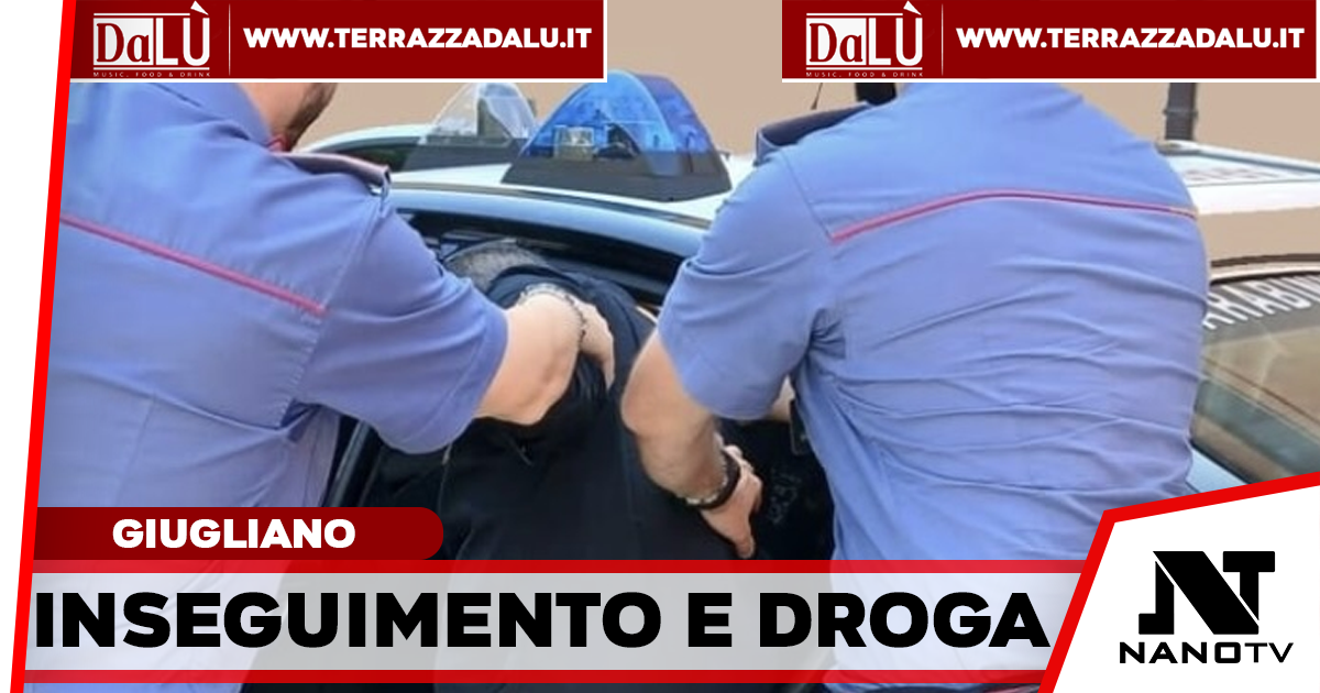 Fuga in scooter tra le curve di Pozzuoli con cocaina e hashish: arrestati due giovani di Giugliano