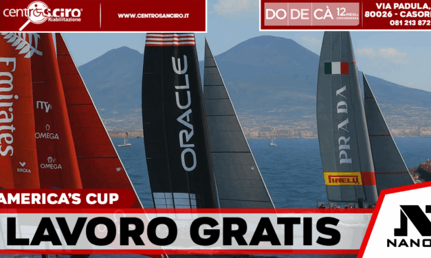 America’s Cup a Napoli, volontari senza compenso: viaggio e alloggio a proprie spese