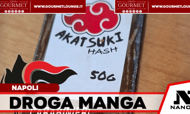 La droga si veste da manga: panetti di “Akatsuki Hash” tra Napoli e Giugliano, tre arresti in 24 ore
